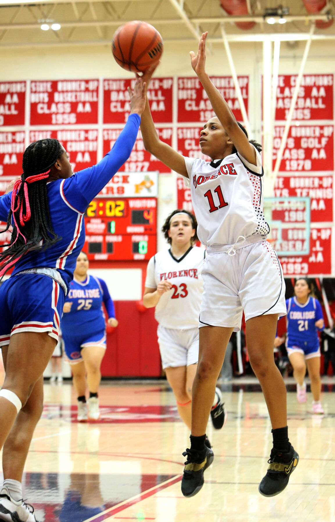 Florence vs. Coolidge girl's basketball